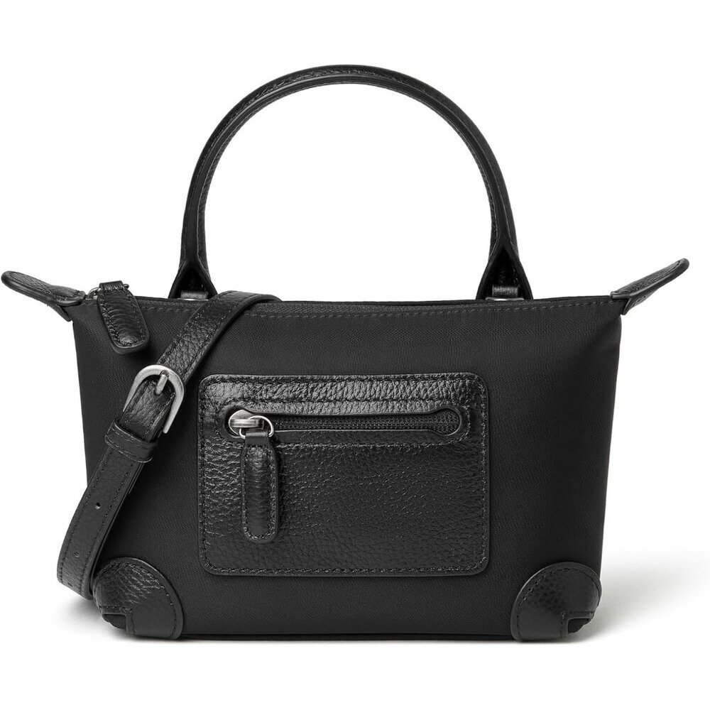 Mini Top Handle Tote Purse Nylon Small Crossbody Lightweight Women's Bag